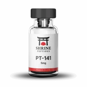 PT 141 () 3mg research peptide vial - PT 141 () peptide for laboratory research - Shrine Peptides