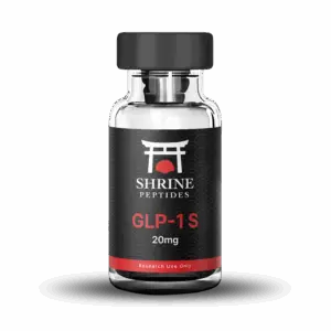 GLP-1 20mg research peptide vial - GLP-1 peptide for laboratory research - Shrine Pe...