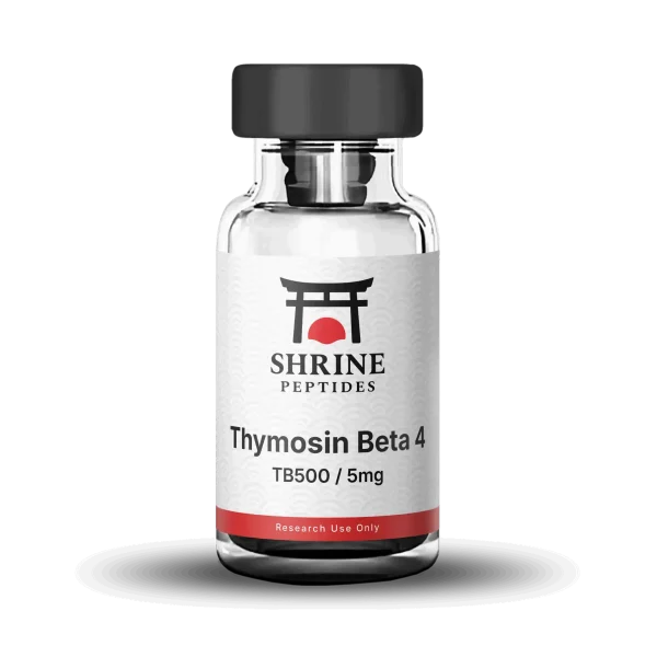 TB 500 () 5mg research peptide vial - TB 500 () peptide for laboratory research - Shrine Peptides