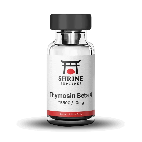 TB 500 () 10mg research peptide vial - TB 500 () peptide for laboratory research - Shrine Peptides