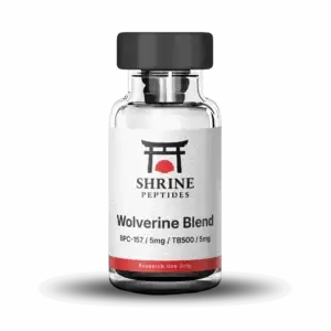 Wolverine Blend () 10mg research peptide vial - Wolverine Blend () peptide for laboratory research - Shrine Peptides